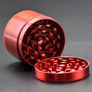 American Flag Pattern 3 Chambers 2''X1.5'' Spice Grinder
