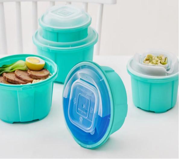 Durable Disposable Microwave Takeaway PP Delivery Box Food Meal Preparation