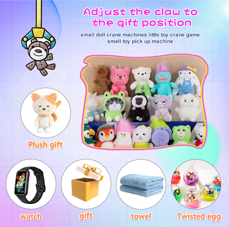 EPARK Giant Claw Machine with LED Lights for Plush Toy Catching