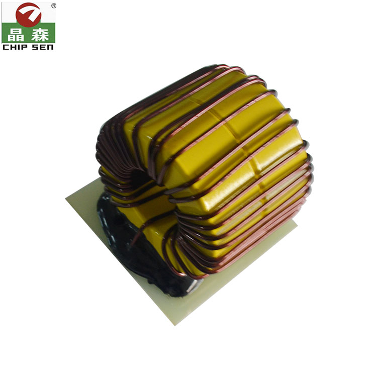 10uh 100mh 1h 5h 100a 100KHz Flat Copper Wire Ferrite Core Customize Price Light Smd High Current Power Toroidal Inductor