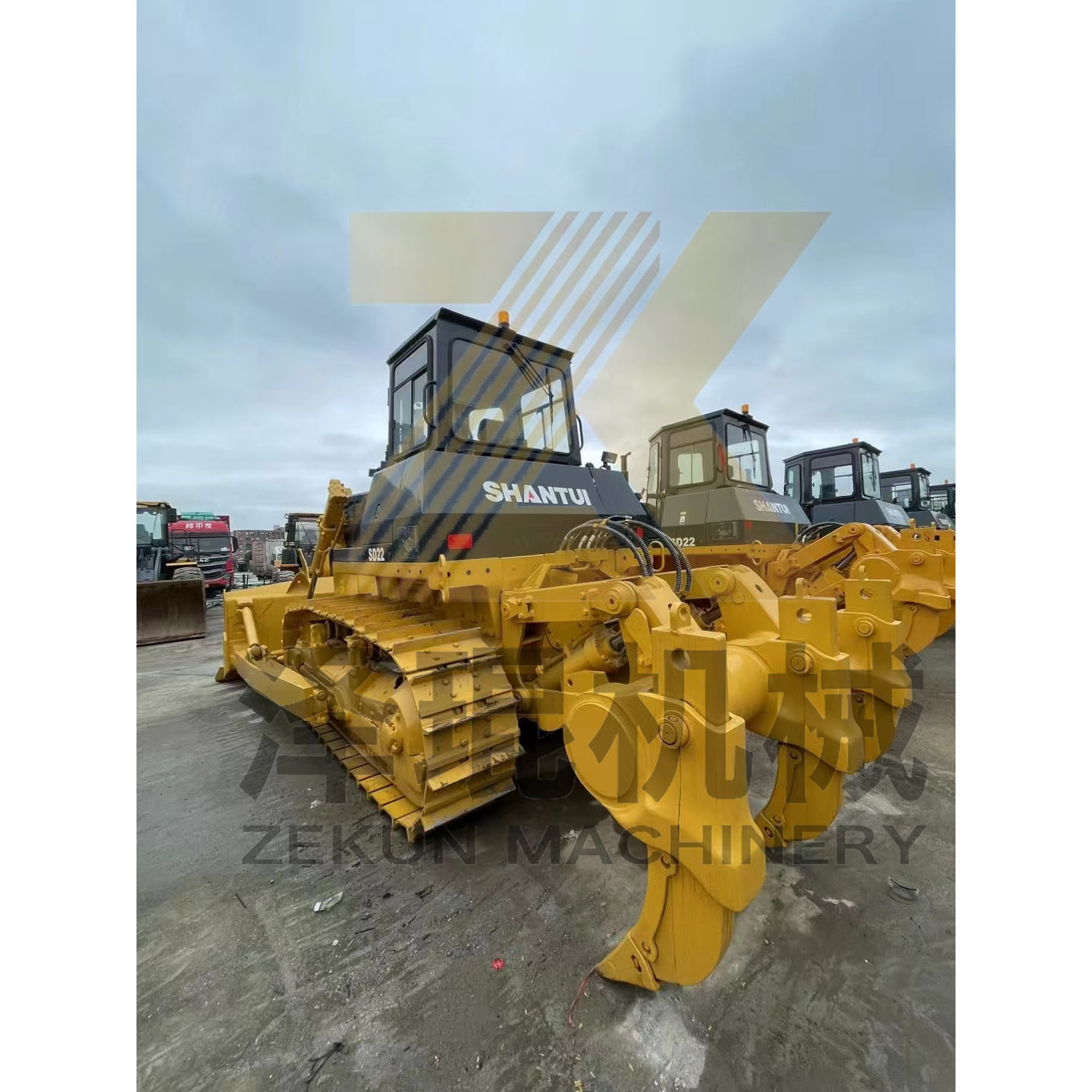 Second-Hand Shantui SD22 Bulldozer 2014 Model with Hydraulic Pump