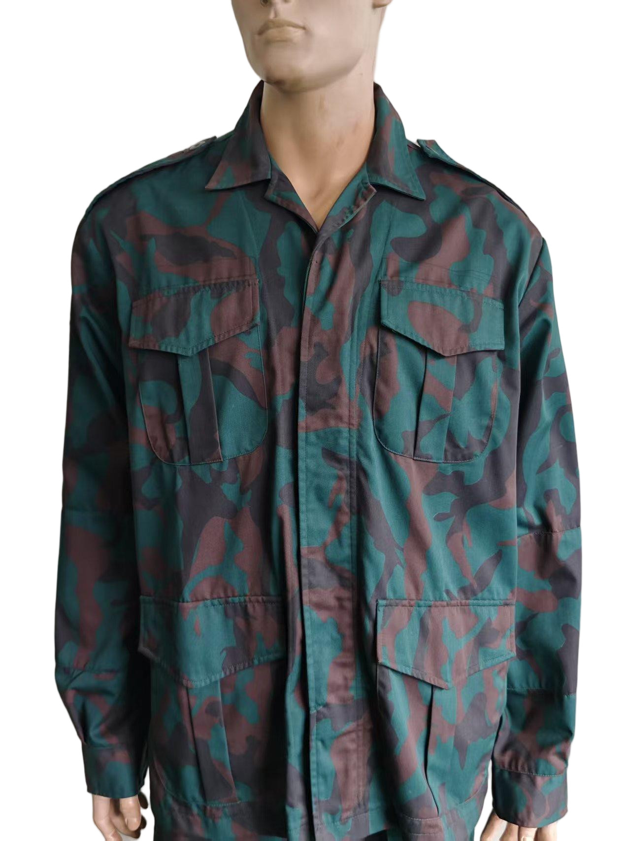 Tactical Forest Ops BDU Set – Quad-Pocket Jacket & Utility Straight-Leg Trousers