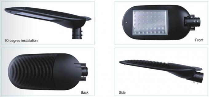 120lm/W SMD LED Street Light ZHSL-09-50 With Famous Brand Driver Black For Outdoor