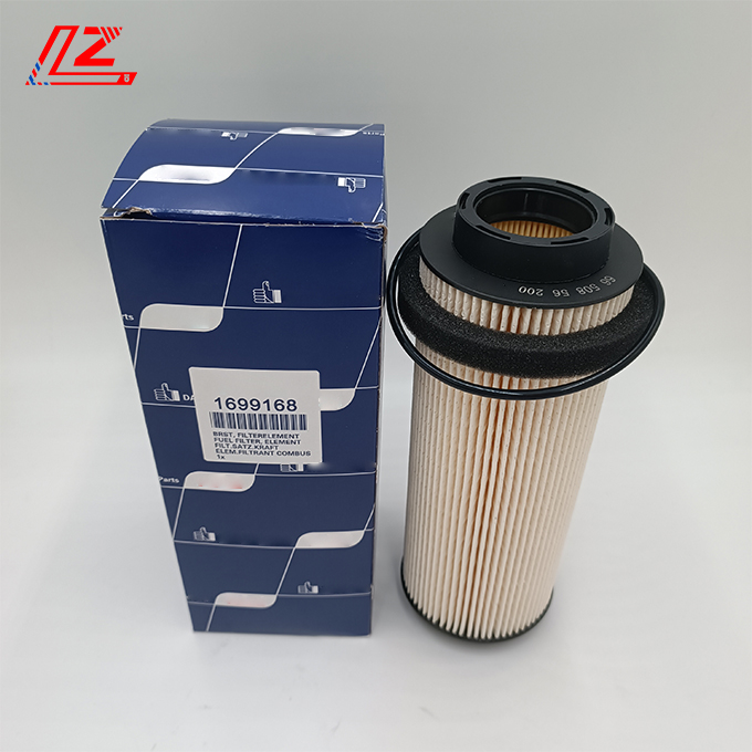 Auto Truck Machinery Parts Filter Element Filter 1699168 Oil and Water Filter for Hyundai