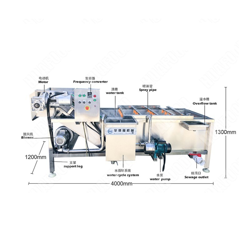 New Design Potato Washing And Grading Machine Appliances