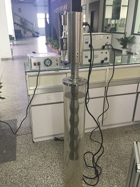 High Power Ultrasonic Sonochemistry Treatment System for Grinding Black Sands Concentrating into Fine Grain