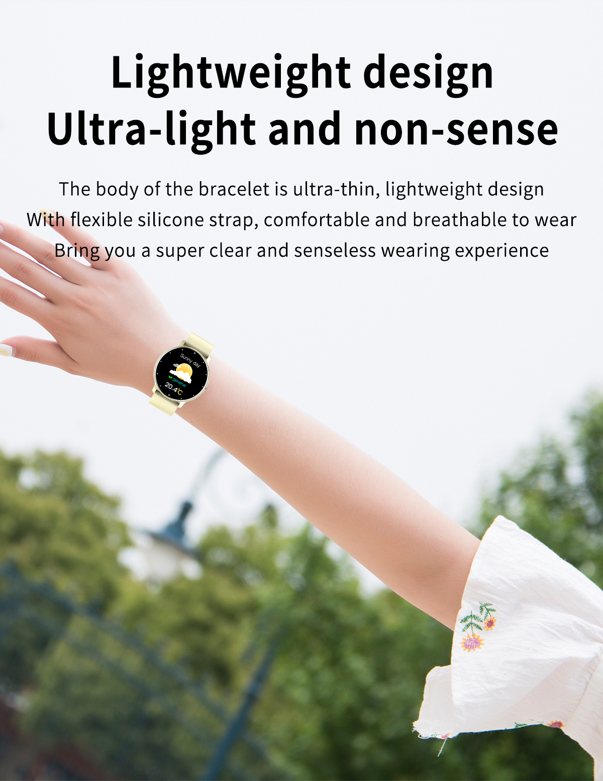 1.28Inch IP67 Bluetooth Smart Watch Heart Rate Resting Monitoring