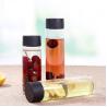 Buy cheap Cylinder 49mm 350ml Screw Cap Disposable Juice Bottles from wholesalers