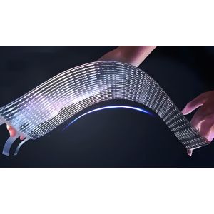 P14 High Impact Transparent Digital Display With High Visibility