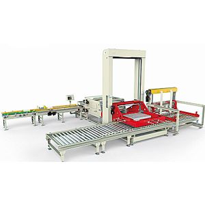 AirTAC Automatic Pallet Shrink Wrap Machine Robotic Case Palletizer