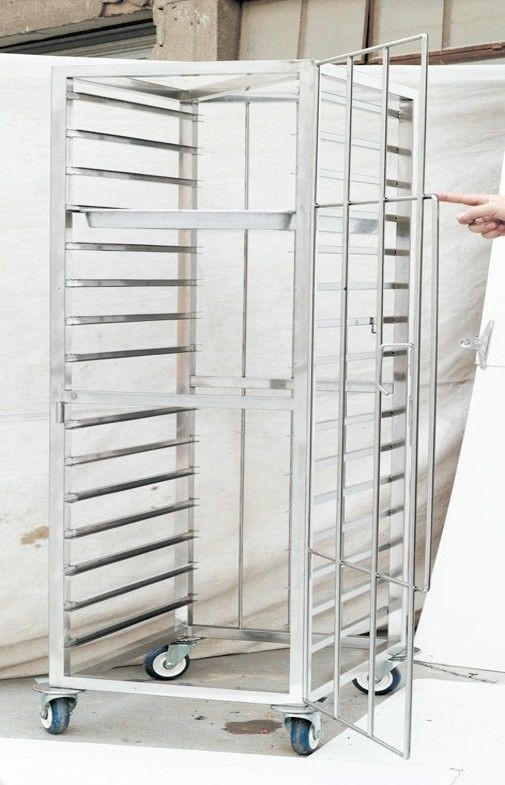 16/32 Tray Full-Size Bun / Sheet Pan Rack Assembled or Welding Type Stainless Steel Catering Equipment