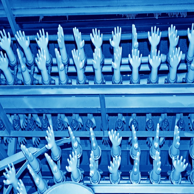 Medical Latex Rubber Medical Gloves Production Line