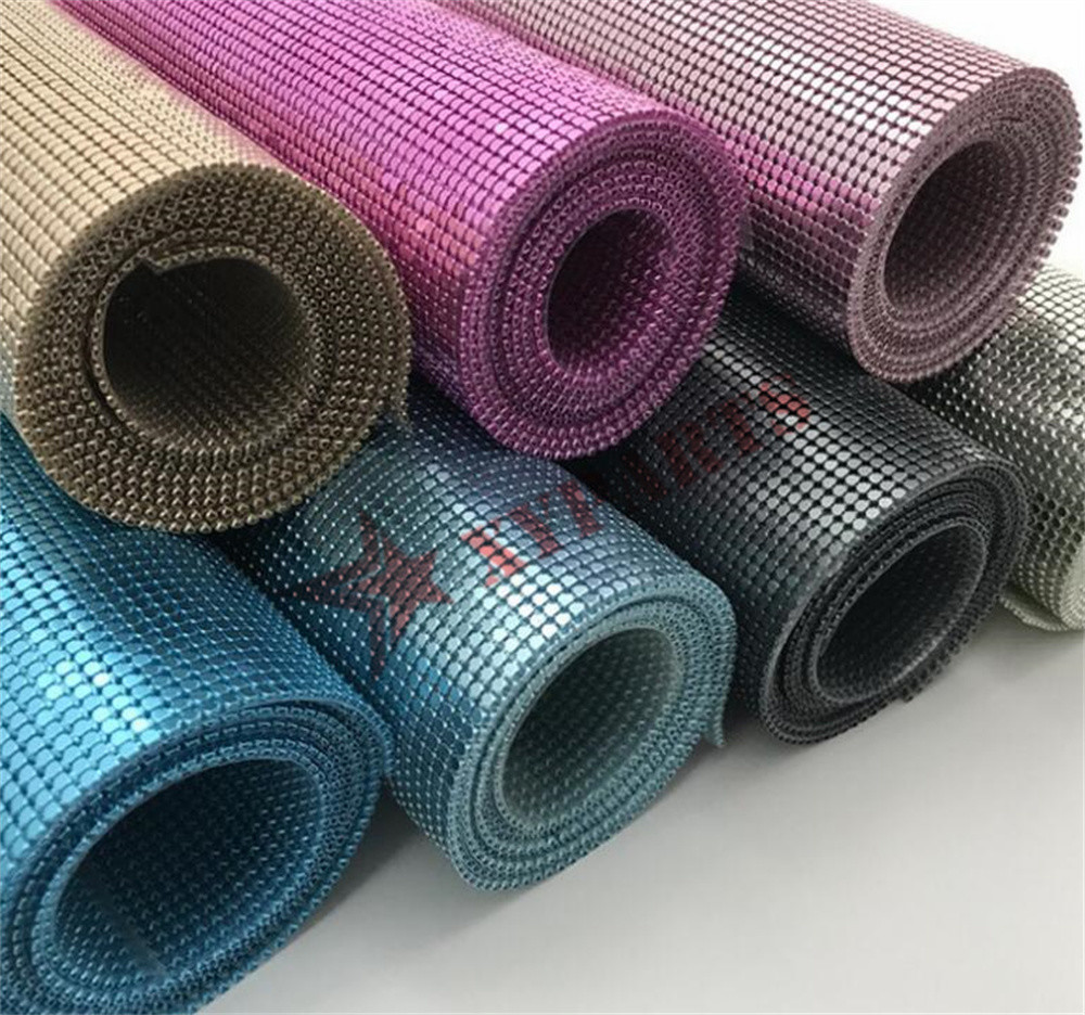 Aluminum 6mm Sequin Fabric For Bags Ornament