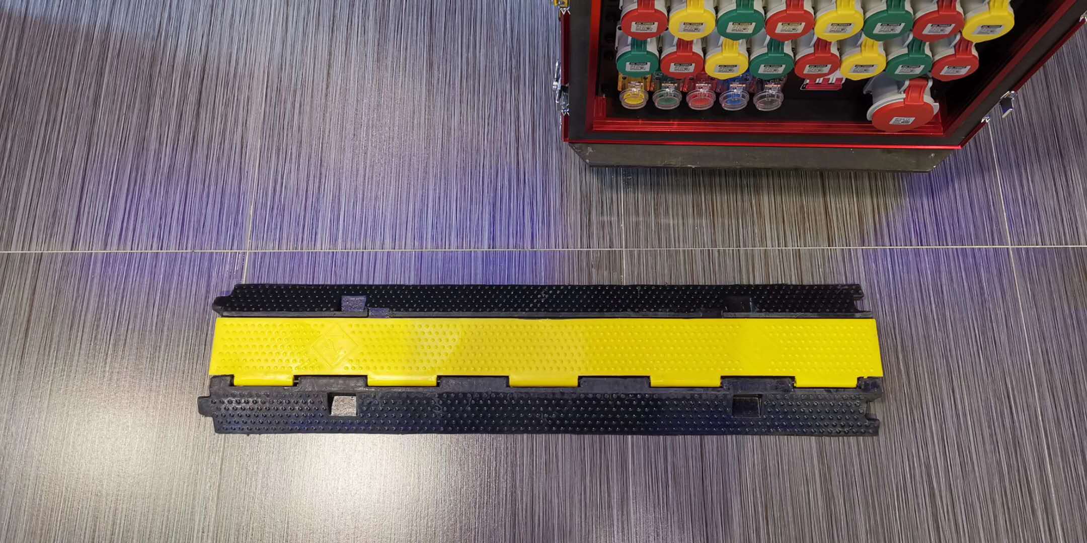 ABL 2 Channel Stage Performance Rubber Cable Protector Ramp