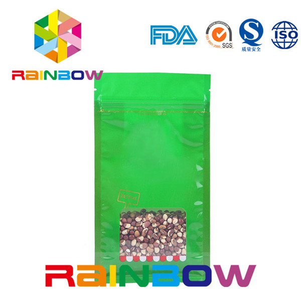 Food Grade Stand Up Zipper Bag For Coconut Chips / Pet Food / Snack / Biscuit