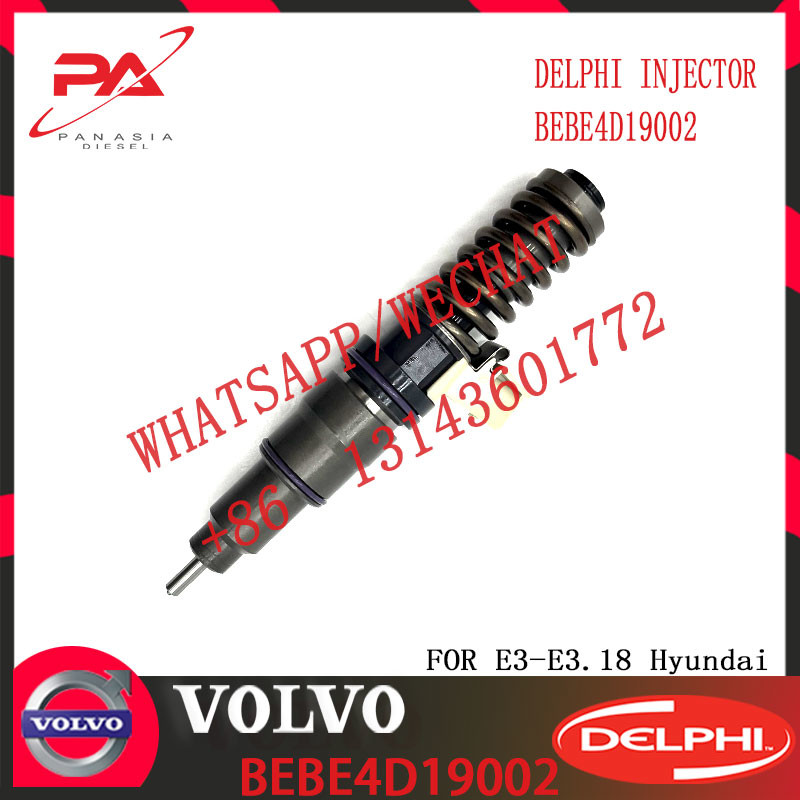 Fuel Injector Nozzle 33800-84820 BEBE4D19002 Injector For Hyundai D6CC 33800-84820 BEBE4D