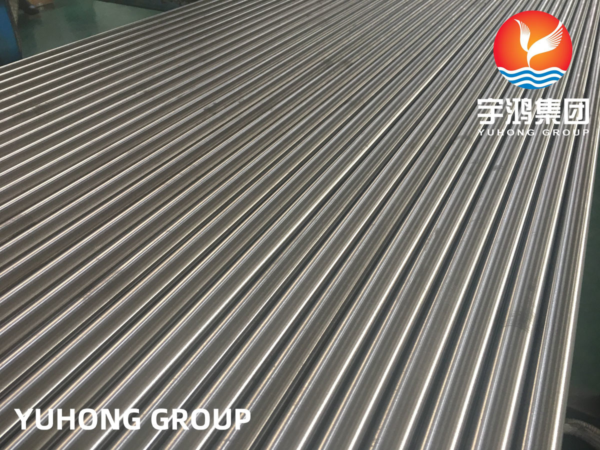 Nickel / Nickel Alloy Steel ASTM B163 NO8825 Heat Exchanger Tube