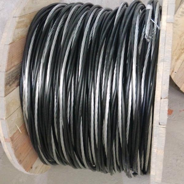 XLPE Insulation Aerial Bunch Conductor 3 Phase Conductors With 1 Messenger