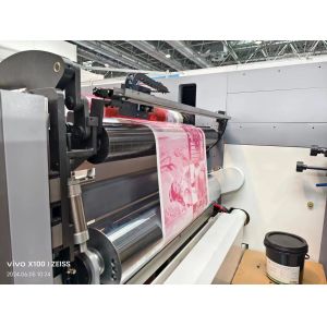 Automatic Servo Horizontal Flexo Printing Machine New Condition Food Packaging