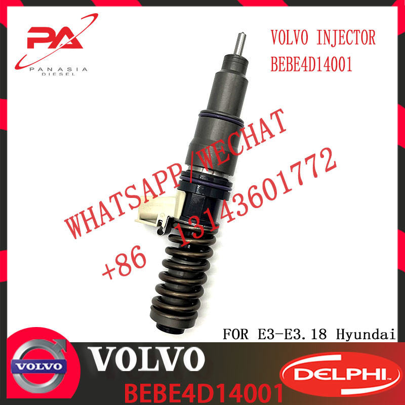 20780666 Diesel Fuel Injector 4 Pins EUI Unit BEBE4D14001 BEBE4D14101 For V-O-L-V D16 3512 TIER 3