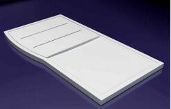 Solid Surface Stone Resin Shower Tray Durable Scratch Resistant