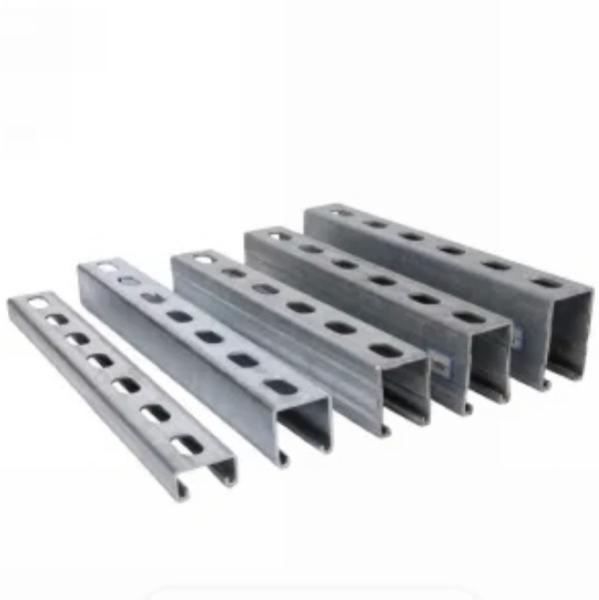 Hot DIP Galvanized 41X41X2.5mm Plain/Slotted Strut Channel Unistrut Channel