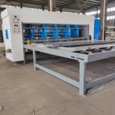 Semi Auto Rotary Carton Box Slotter Machine 1900mm Width Paper Box Making