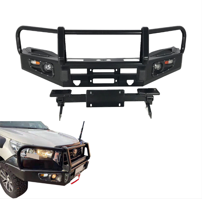 Steel Rear Bumper for Toyota Hilux 4x4 Off Road Vehicle Auto Parts Year 2004-2016