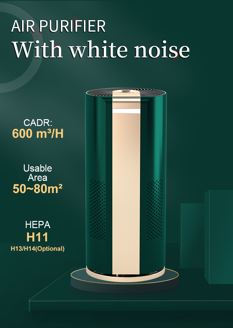 254nm UV 600M3/H HEPA H13 Clean Room Air Purifiers