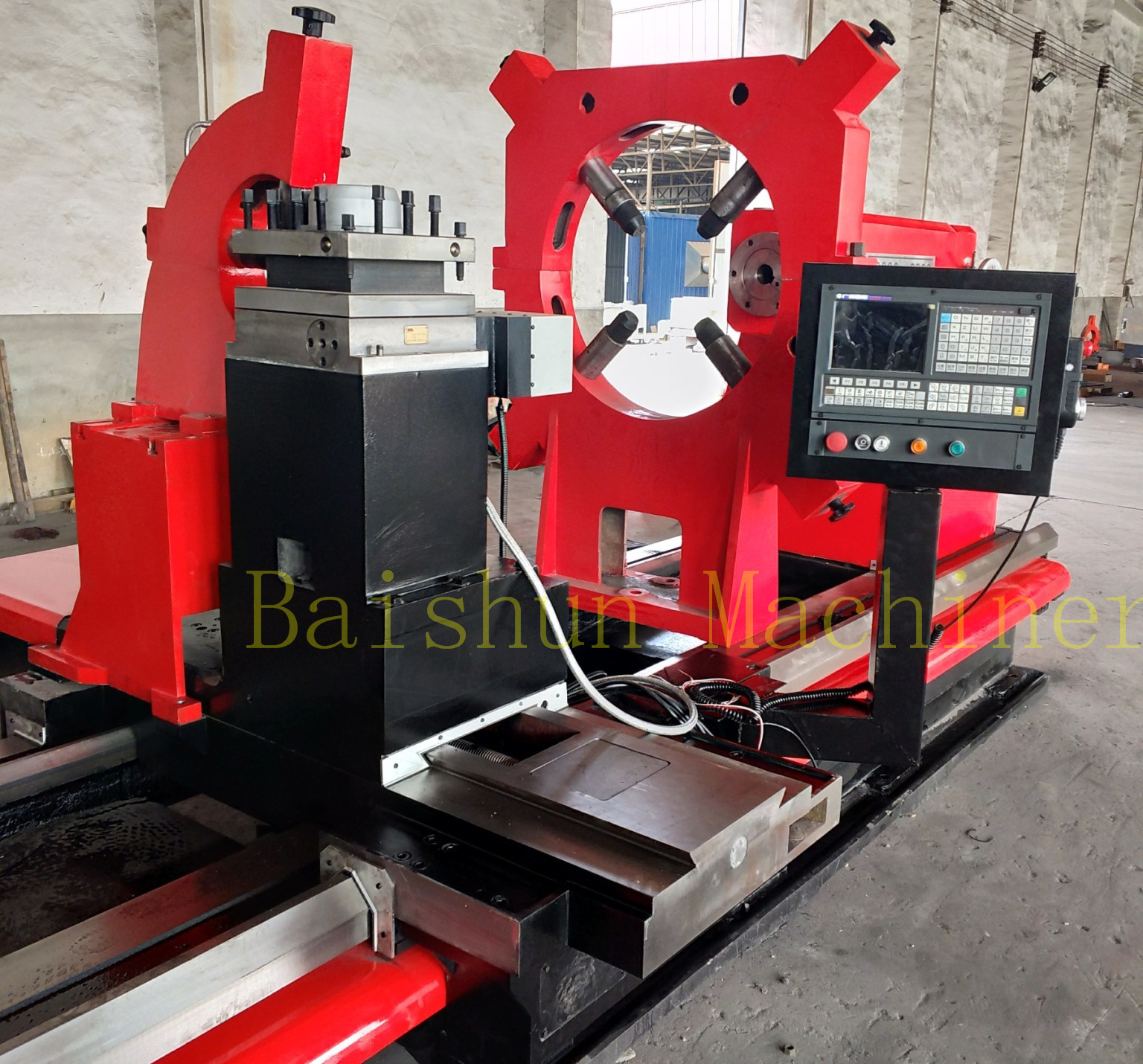 High Accuracy Bench Lathe Machine / Red Metal Lathe And Milling Machine