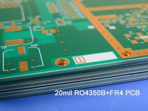  Rogers 4350 Blind Via Mixed Signal PCB 6 Layer For Digital Satellite Receiver Manufactures