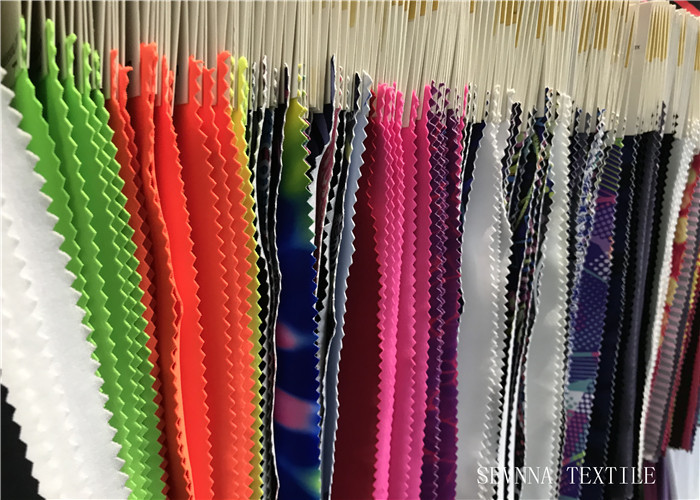 Reathable Fast Drying Activewear Knit Fabric Pilling Resistant Peached Hand Feel