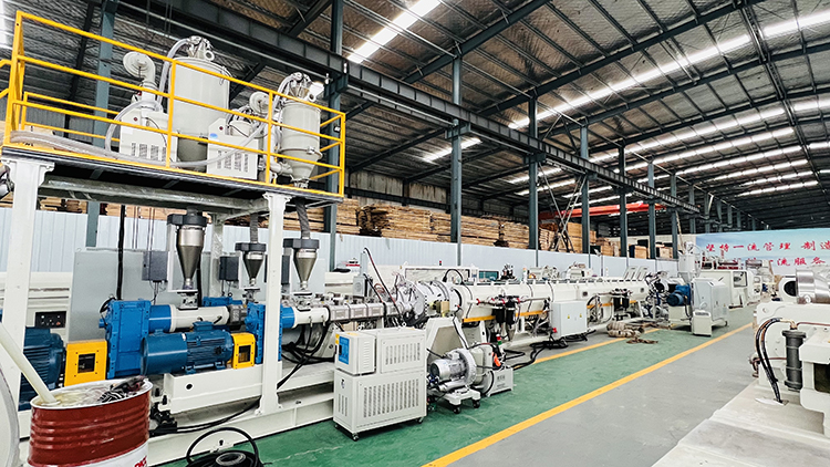 ABC 3 Layers HDPE/PP Pipe Making Machine For HDPE Water Supply Pipe 110-350mm