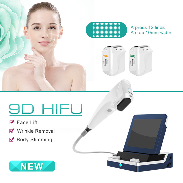 8.4 Inch LCD Color Touch Screen HIFU Machine with 0.1-3J Energy Level