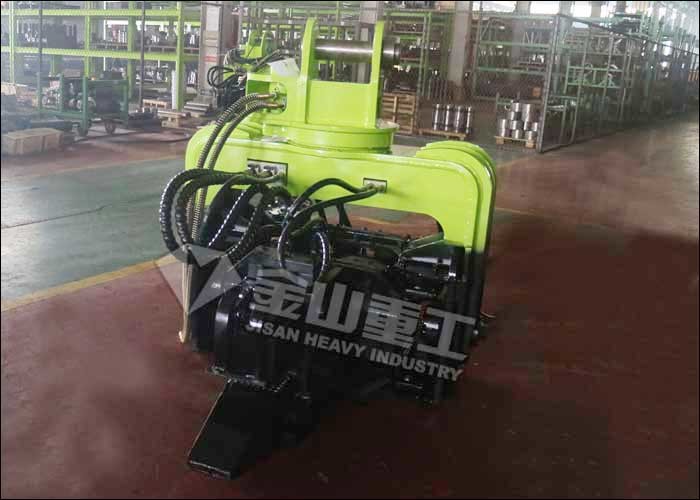 6m/min Speed Vibratory Pile Hammer , Sheet Pile Hammer For Volvo EC210 EC240 EC290