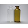 Buy cheap 30ml Clear Or Brown Little Medication Tubular Glass Vial from wholesalers