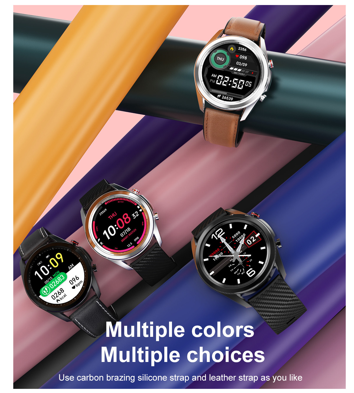 DT91 Men Smart Watch Waterproof Smartwatch Bluetooth Smart Phone Watch Sports Wristwatch Men Women