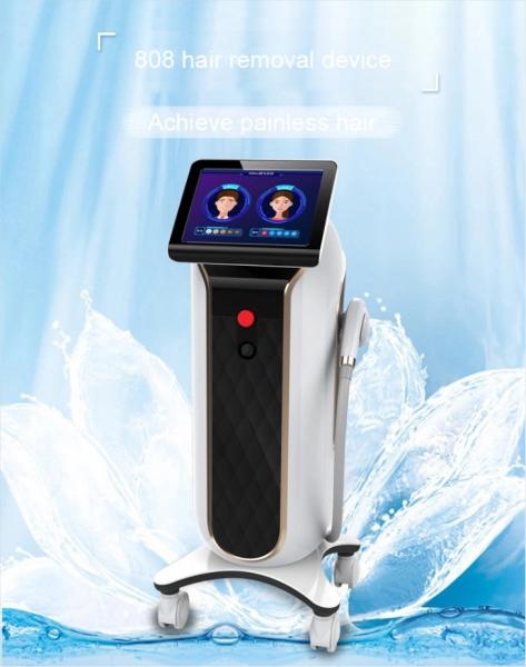 1500W 808nm Diode Laser Hair Removal , Painless Permanent 755nm Alexandrite