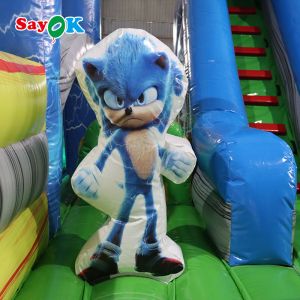 Childrens Inflatable Slide Commercial Water Inflatable Bouncer Slide With Pool