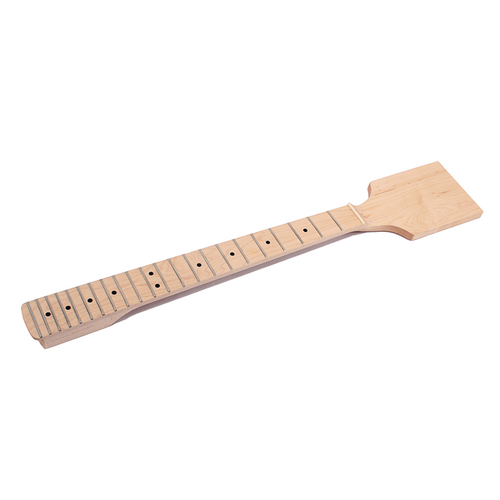 22 Frets Maple Wood Electric Bass Guitar Neck Musical Instruments Parts