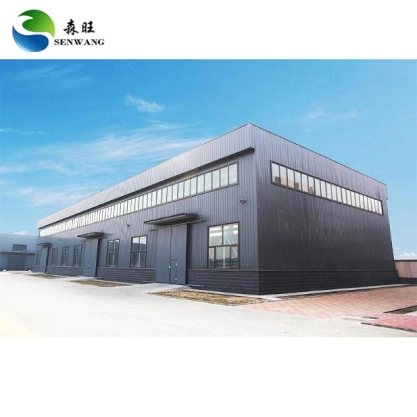 Weather Resistant Steel Structure Workshop Prefabricated Steel Frame Constructio