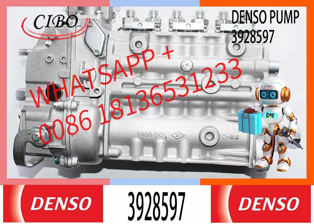 Fuel Injection Pump 6743-71-1131 4063360 4063536 0402066729 for Komatsu PC300-7 Excavator SAA6D114E Engine
