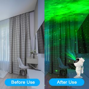 Rotatable Nebula Astronaut Space Projector Practical Multi Function