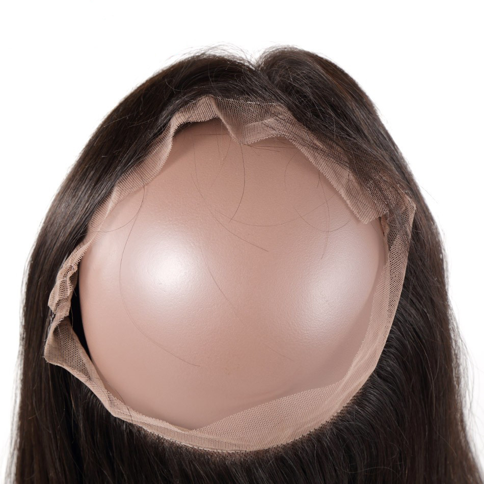 Wholesale 10a Grade 360 Virgin Brazilian Human Hair Wig Natural Hairline 360 Lace Frontal