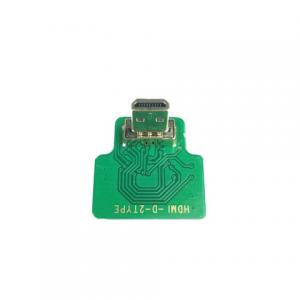 China Micro HDMI Straight Head 20454-220-02 20455 20453 Micro HDMI-D-2 To IPEX OEM / ODM on sale