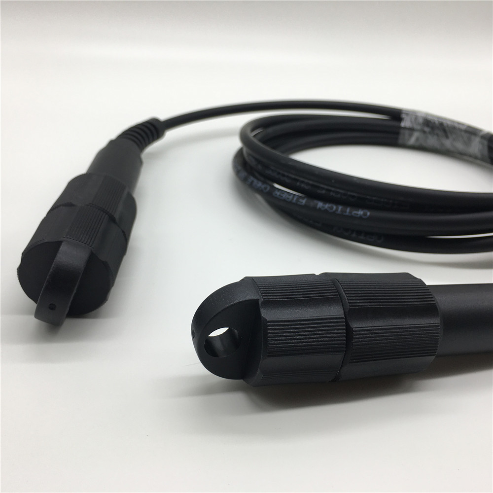 Single Mode Fiber Optic Patch Cord PDLC -LC/UPC Duplex Armored Fiber Optic Patch Cable