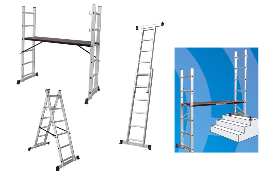 Durable Aluminum Scaffold Tower 2x6 Slip Resistant Stabler Performance
