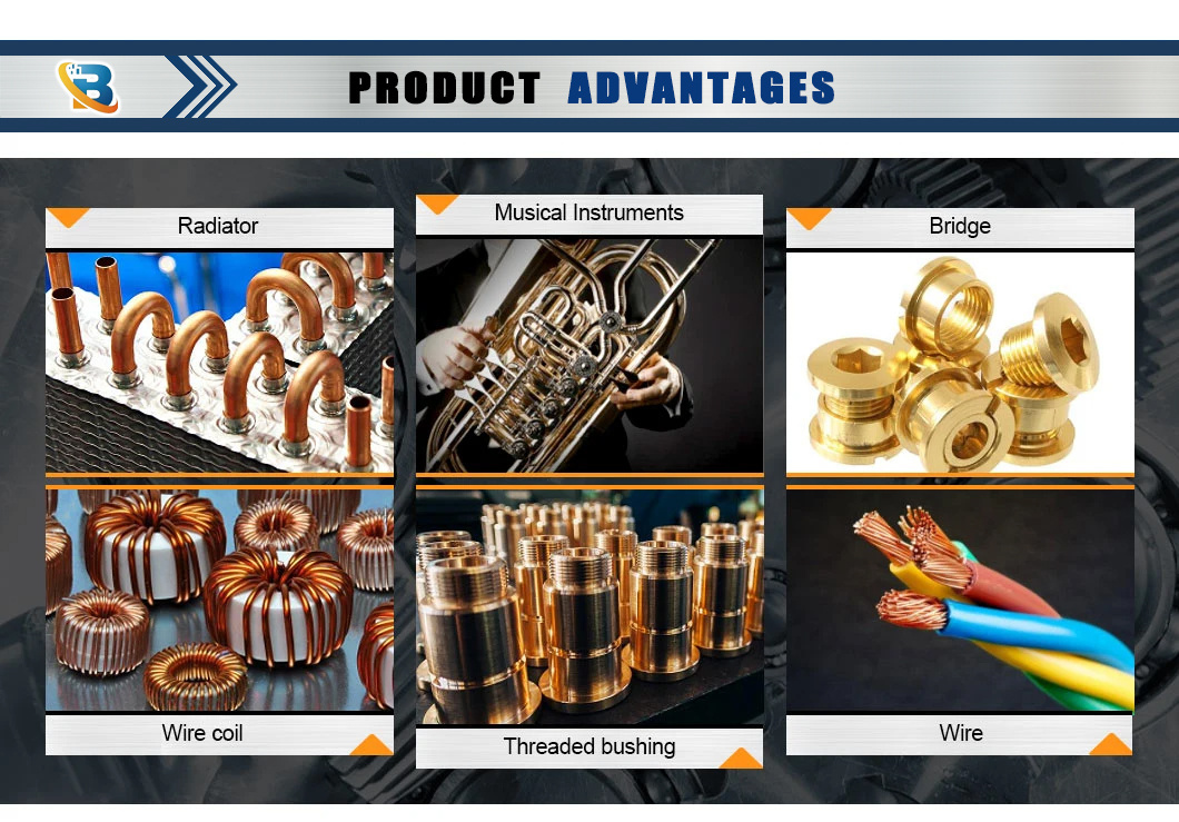 Factory Customized Low Price Copper Coils in Stock for Building