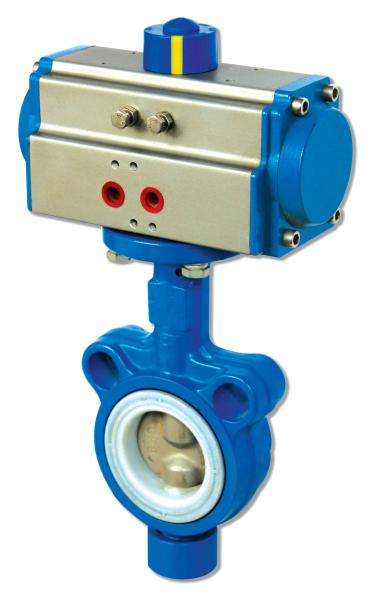 pneumatic butterfly valve pneumatic rotary actuator control for butterfly valves