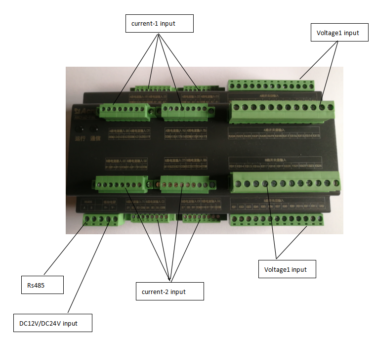 48 channels Single Phase Energy Monitoring Device For IDC AMC16-FDK48